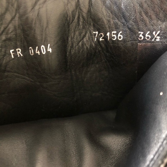 Dior black leather studded logo strap biker b - Picture 8 of 13